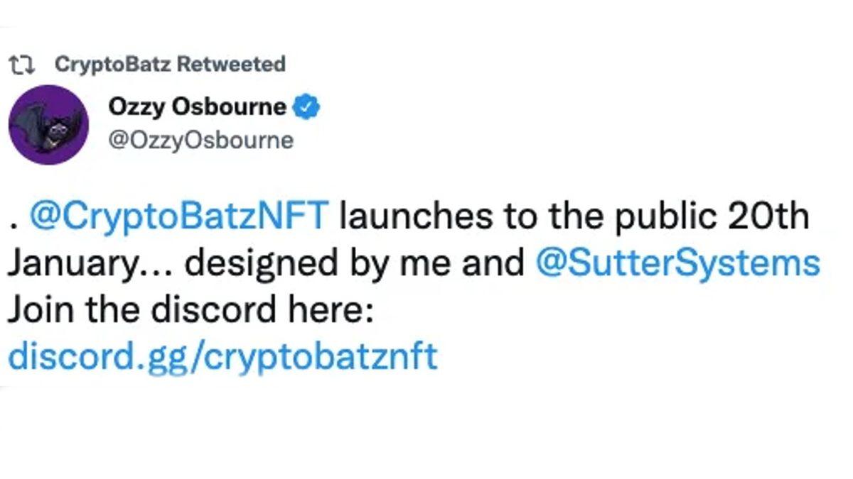 Ozzy Osbourne, NFT Koleksiyonunu Tanıtmak İsterken Binlerce Takipçisinin Dolandırılmasına Sebep Oldu
