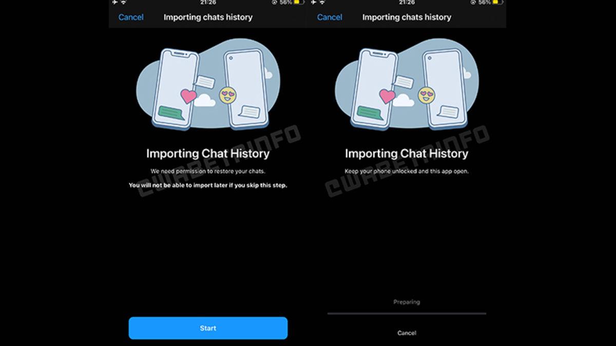WhatsApp, Android’den iOS’a Sohbet Geçmişi Aktarmayı Test Ediyor