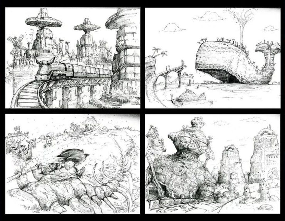 SEGA, Kirpi Sonic’in Daha Önce Hiç Gösterilmeyen Konsept Çizimlerini Paylaştı