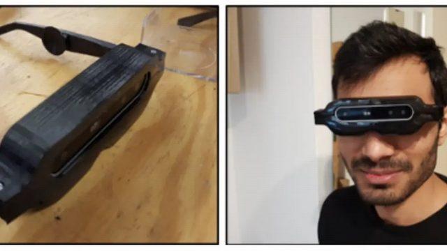 Az Gören Engelli Bireyler için Karanlıkta Bile Görebilecekleri Bir Kızılötesi Gözlük Üretildi