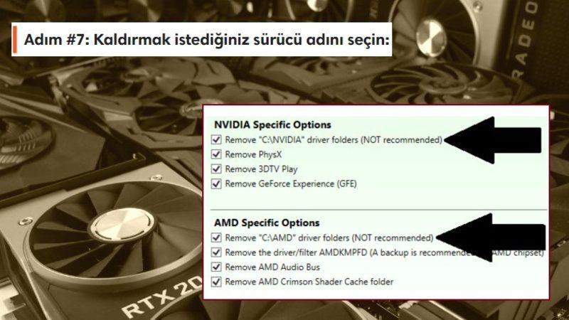 Ekran Kartı Sürücülerini İz Bırakmadan Silmenizi Sağlayan DDU Nedir, Nasıl Kullanılır?