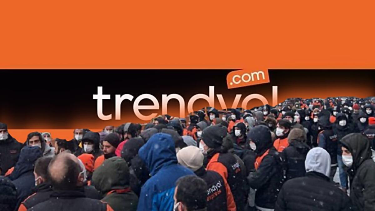 Trendyol Express Çalışanları, Düşük Maaş Zammına Karşı Eylem Yapmaya Başladı [Video]