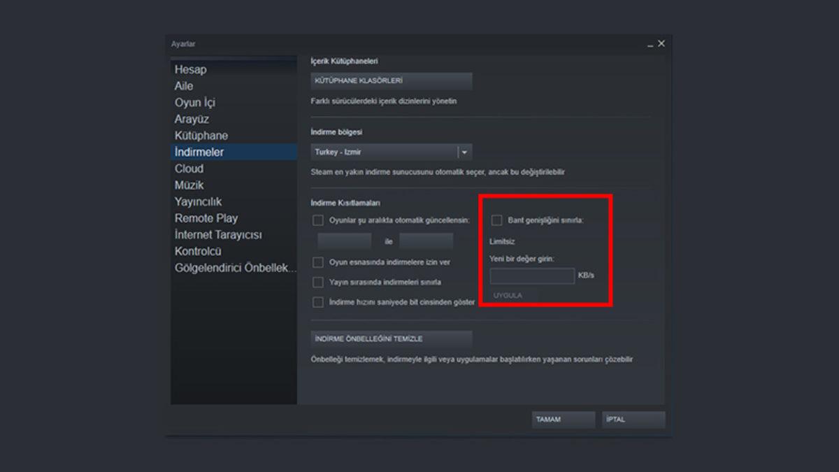 Steam’de İndirme Hızını Artıracak 4 Yol