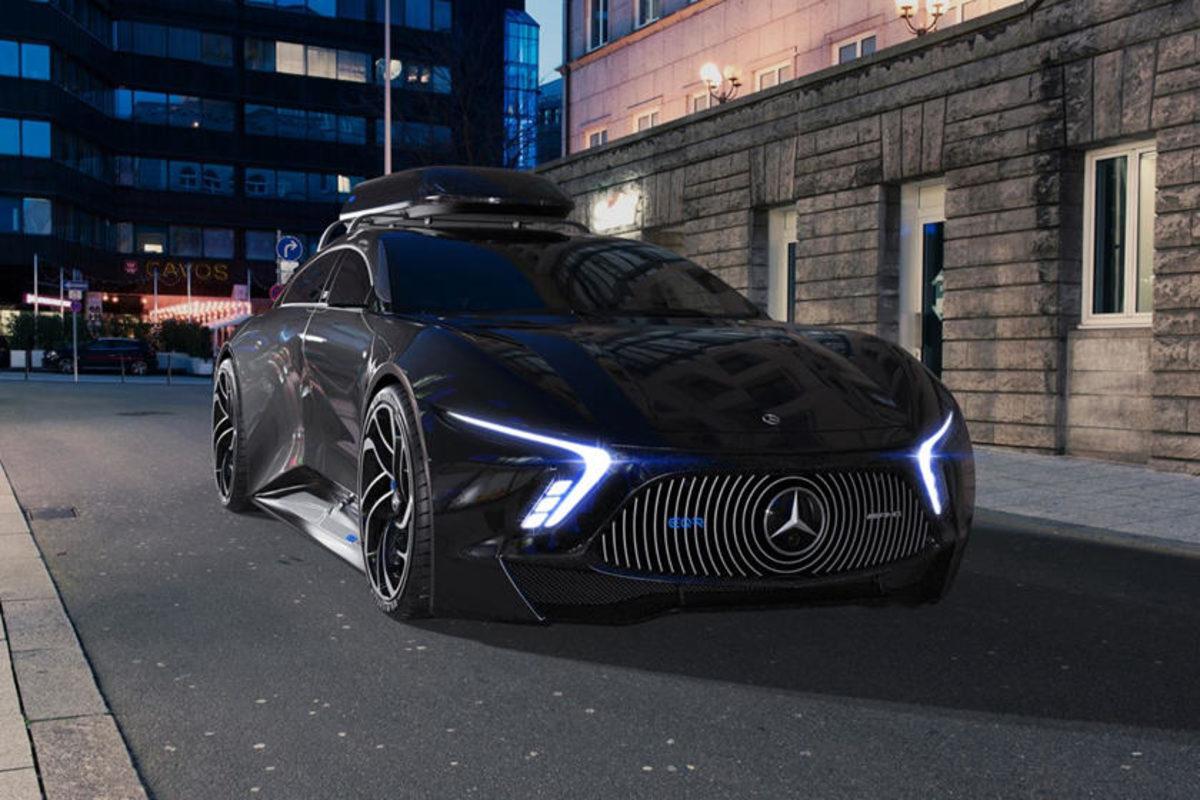 Türk Tasarımcı Tarafından Oluşturulan Mercedes-Benz EQR AMG Konsepti