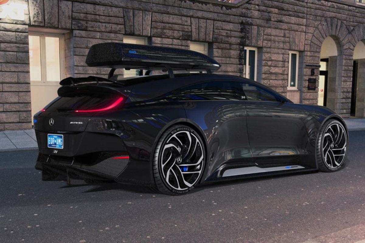 Türk Tasarımcı Tarafından Oluşturulan Mercedes-Benz EQR AMG Konsepti