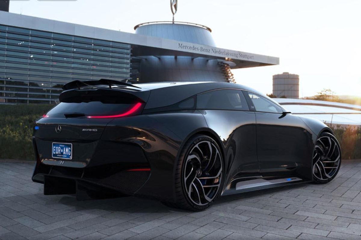 Türk Tasarımcı Tarafından Oluşturulan Mercedes-Benz EQR AMG Konsepti