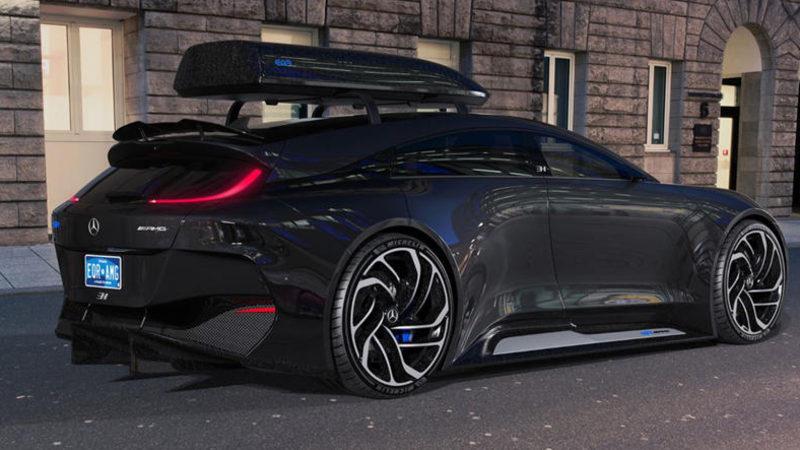 Türk Tasarımcı Tarafından Oluşturulan Mercedes-Benz EQR AMG Konsepti