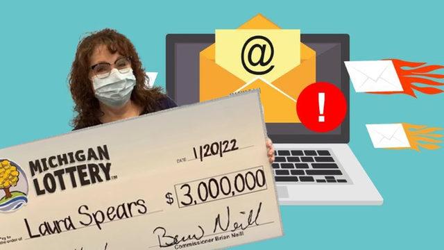 ’Öylesine’ Spam Klasörünü Kontrol Eden Kadın, Lotodan Milyonlarca Dolar Kazandığını Öğrendi