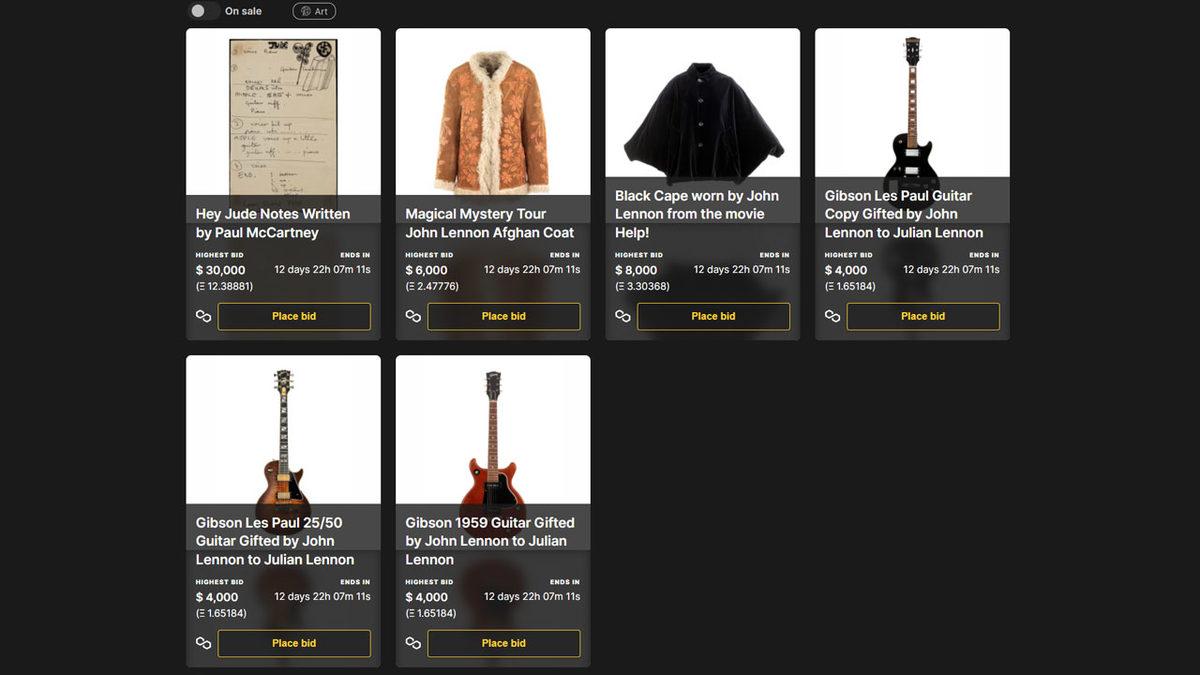 Müzik Efsanesi John Lennon’ın Özel Eşyaları NFT Olarak Satışa Çıktı: Aralarında Efsane The Beatles Şarkısının Notları da Var