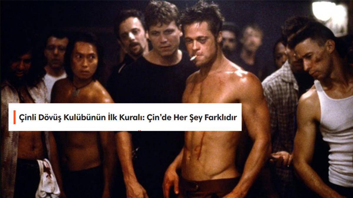 Çin’den Kült Film Fight Club’a Pes Dedirtecek Sansür: Filmin Sonu Baştan Aşağı Değiştirilmiş