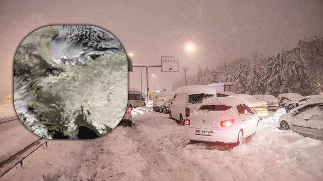 Türkiye’deki Kar Fırtınası Uzaydan Görüntülendi: Felaketin Geldiği Günler Öncesinden Belliymiş [Video]