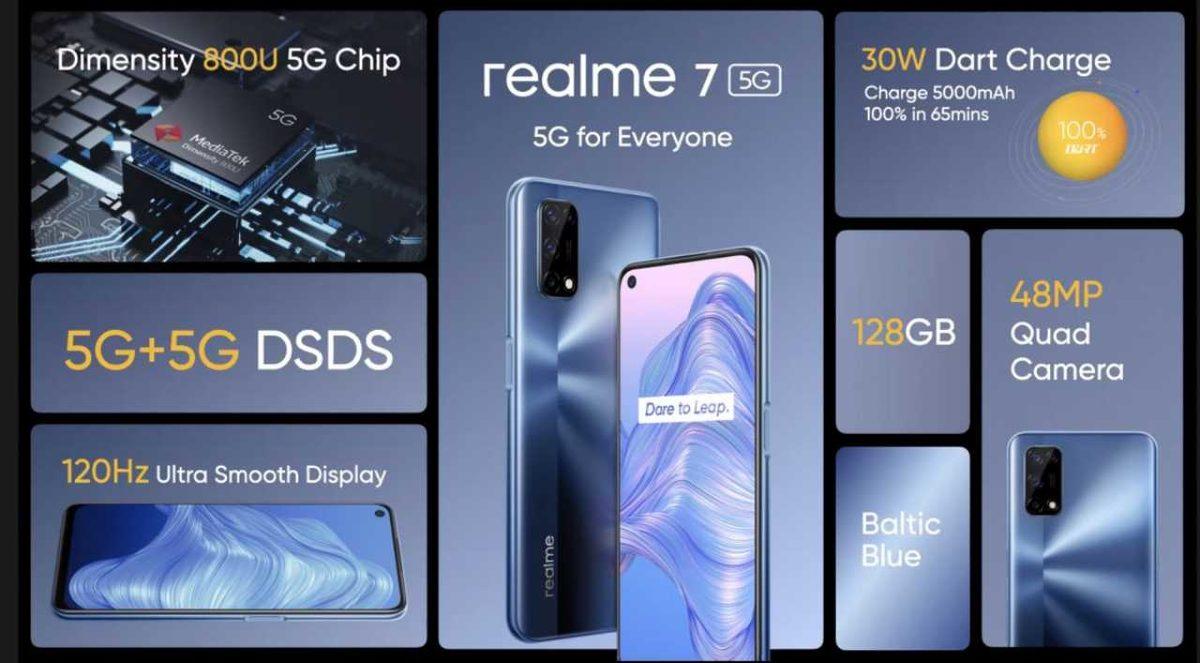 Avrupa’nın En Uygun Fiyatlı 5G Telefonu Olacak Realme 7 5G Tanıtıldı