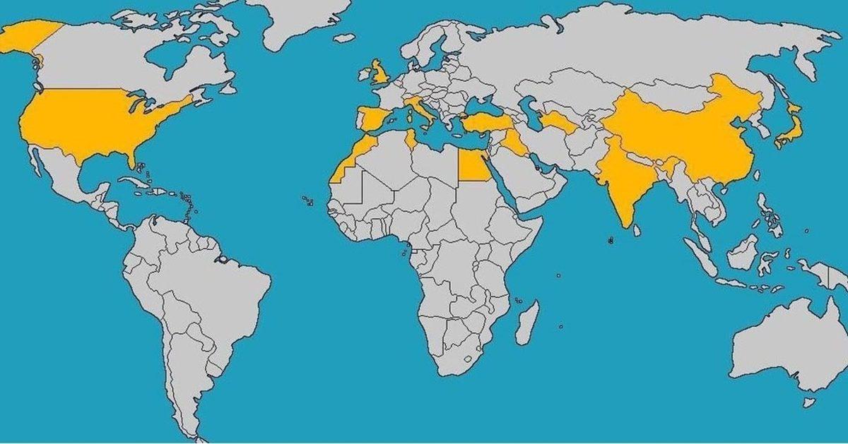 Bunları Okullarda Öğrenemezsiniz: Dünyaya ve Ülkenize Bakış Açınızı İnceden Bir Sarsacak 25 Harita