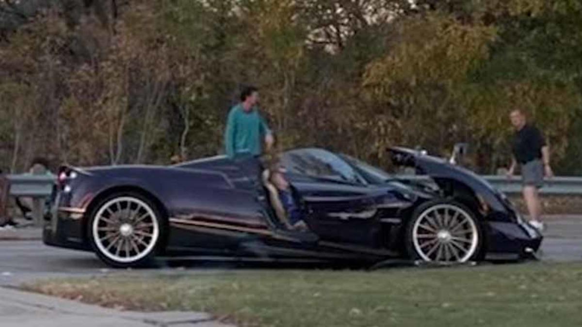 17 Yaşındaki YouTuber, Babasının 3,4 Milyon Dolarlık Lüks Otomobilini Perte Çıkardı