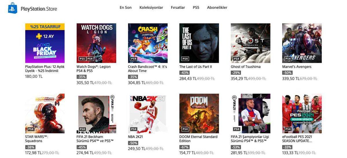 PlayStation Store’da Black Friday Kampanyası Başladı: İşte İndirime Giren Tüm Oyunlar
