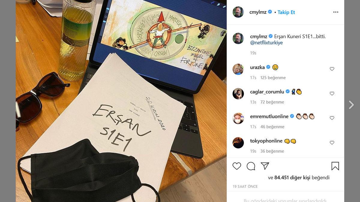 Cem Yılmaz ve Netflix’ten Erşan Kuneri Paylaşımı