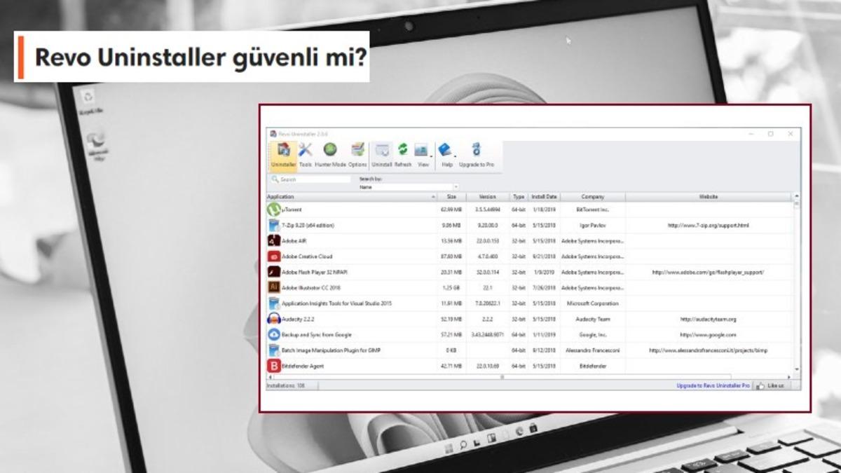 Bilgisayarınızdaki İstemediğiniz Programları Hiçbir İz Bırakmadan Silen Revo Uninstaller Ne İşe Yarar, Nasıl Kullanılır?