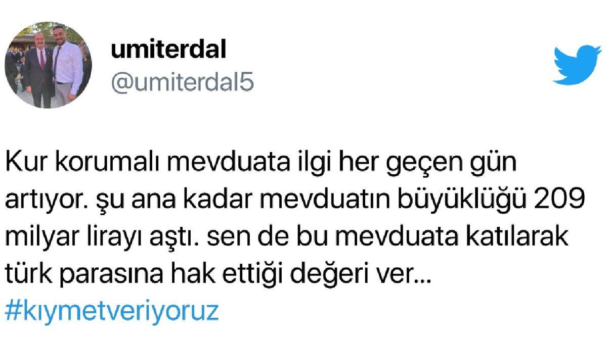 Kur Korumalı TL Mevduatına Teşvik İçin Yayınlanan Kamu Spotu Sosyal Medyanın Gündeminde: ’Kıymet Veriyoruz’  [VİDEO]