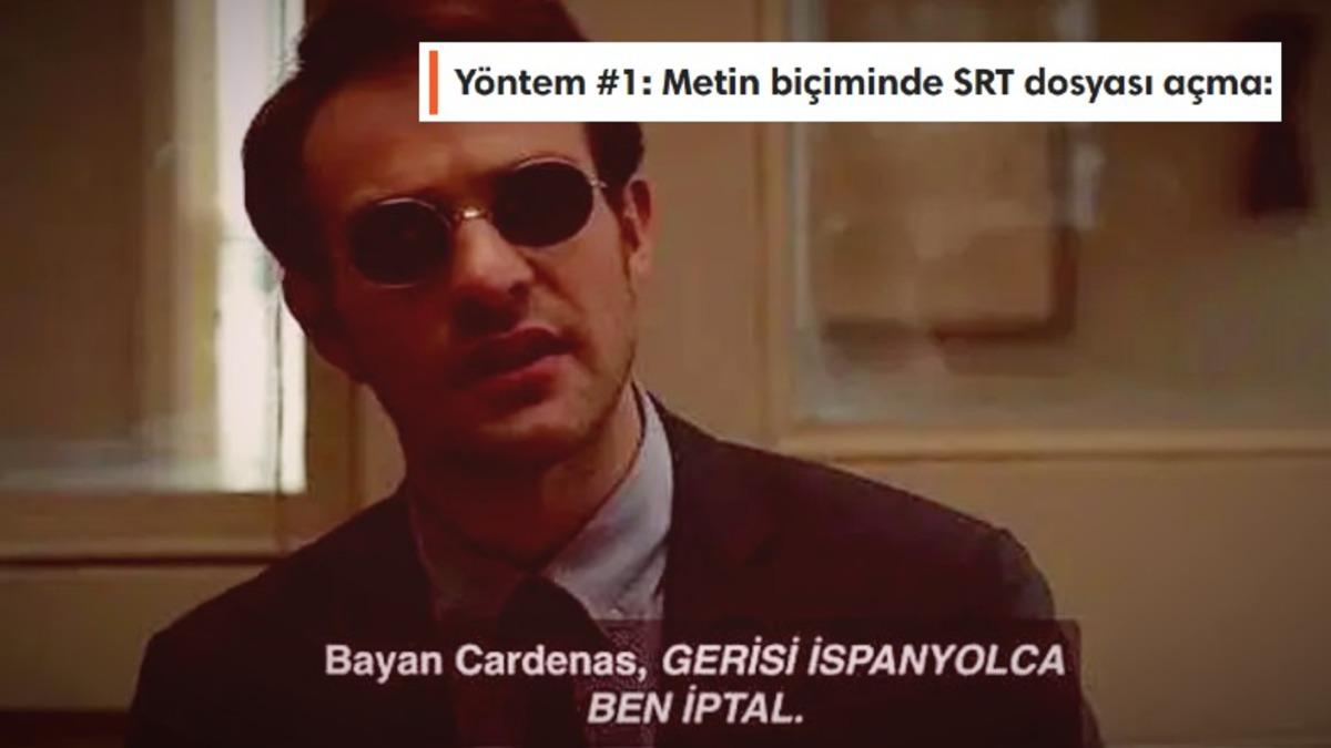 Yabancı Dizilerde Yer Alan Altyazıların Dosya Biçimi Olan SRT Dosyası Nedir, Nasıl Oluşturulur ve Açılır?