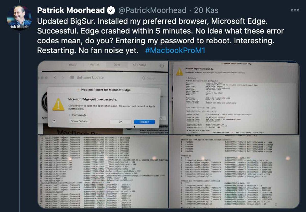M1 İşlemcili MacBook Pro ile Yapılan Testler Sonucu Ortaya Çıkan Can Sıkıcı Sorunlar