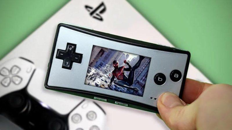 Bir YouTuber, PlayStation 5’i GameBoy’a Yansıtarak Oynadı (Video)