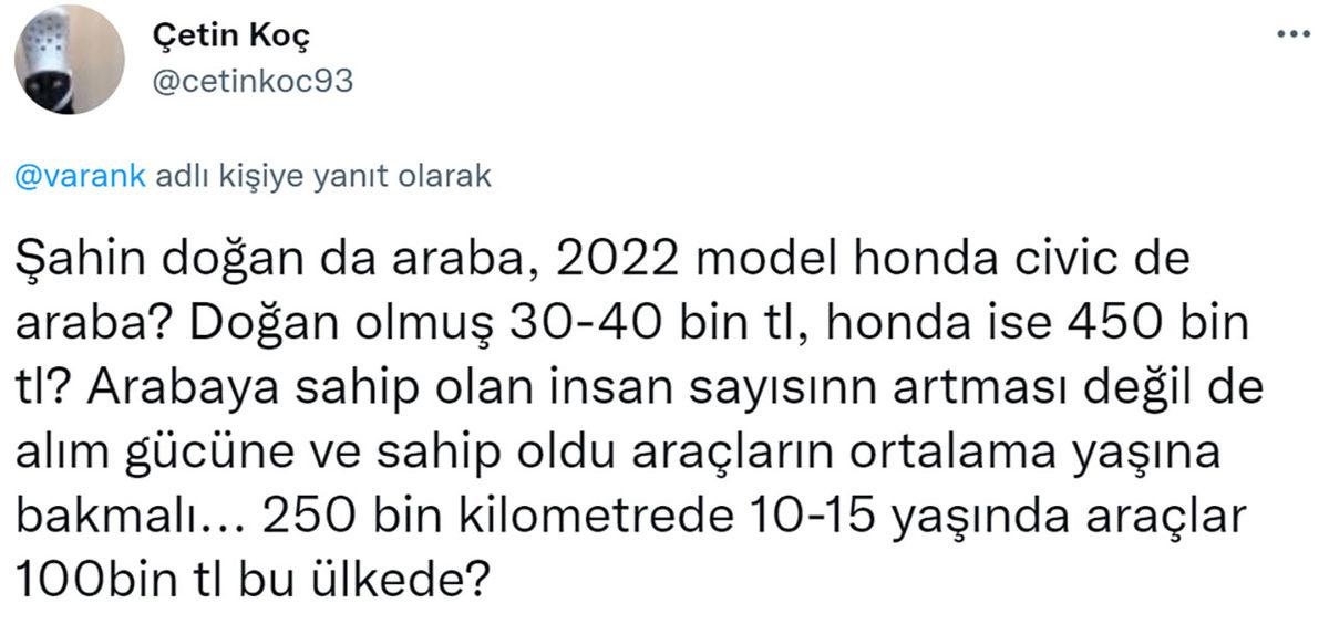 Teknoloji Bakanı’ndan Tartışma Yaratan Açıklama: Hane Başına Düşen Araç Sayısı Yarı Yarıya Arttı