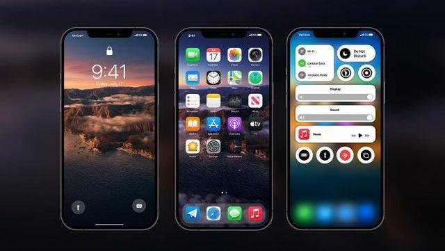 iPhone’lara Yepyeni Bir Kontrol Merkezi Getiren iOS 15 Konsepti