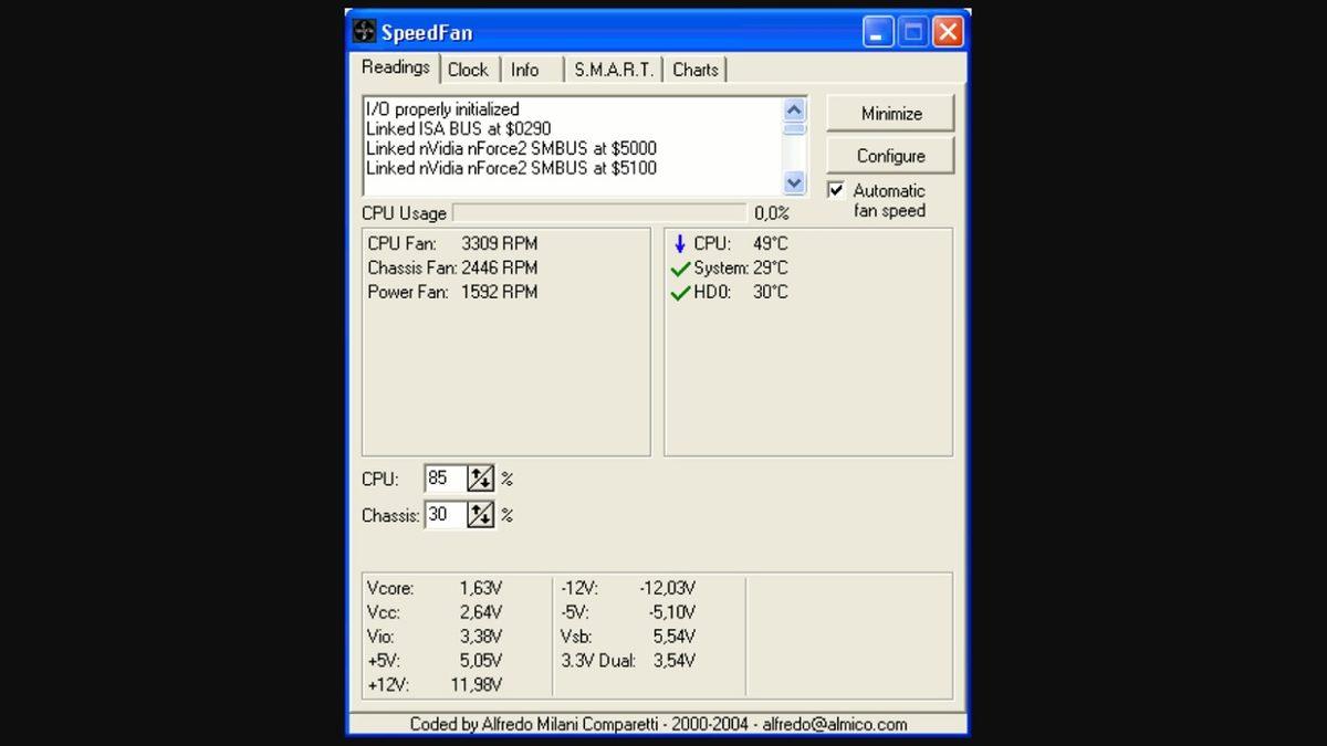 Bilgisayarınızın İhtiyacı Olan Fan Hızını Otomatik Olarak Ayarlayabileceğiniz SpeedFan Nedir, Ne İşe Yarar, Nasıl Kullanılır?