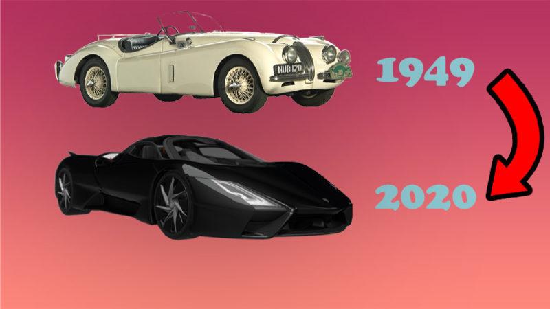 1950’den Günümüze Kadar Son 72 Yılın En Hızlı Arabaları [Video]