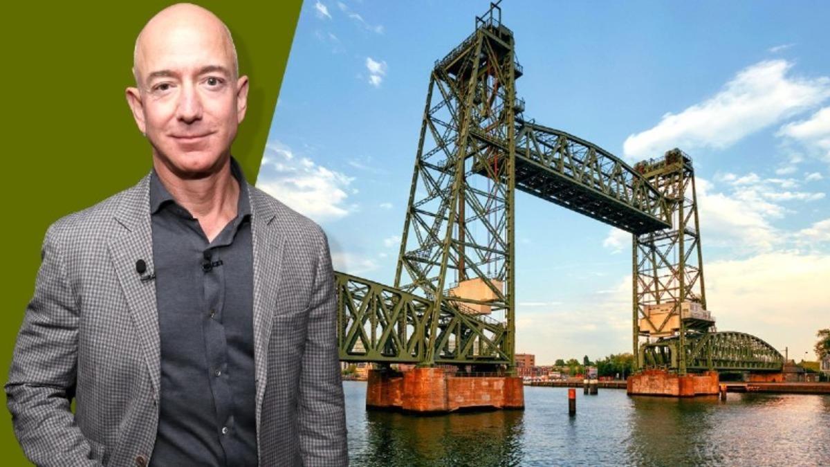 Jeff Bezos’un, Yapımı Tamamlandığında ’Dünyanın En Büyüğü’ Olacak Yatı İçin Tarihi Bir Köprü Yerinden Sökülecek