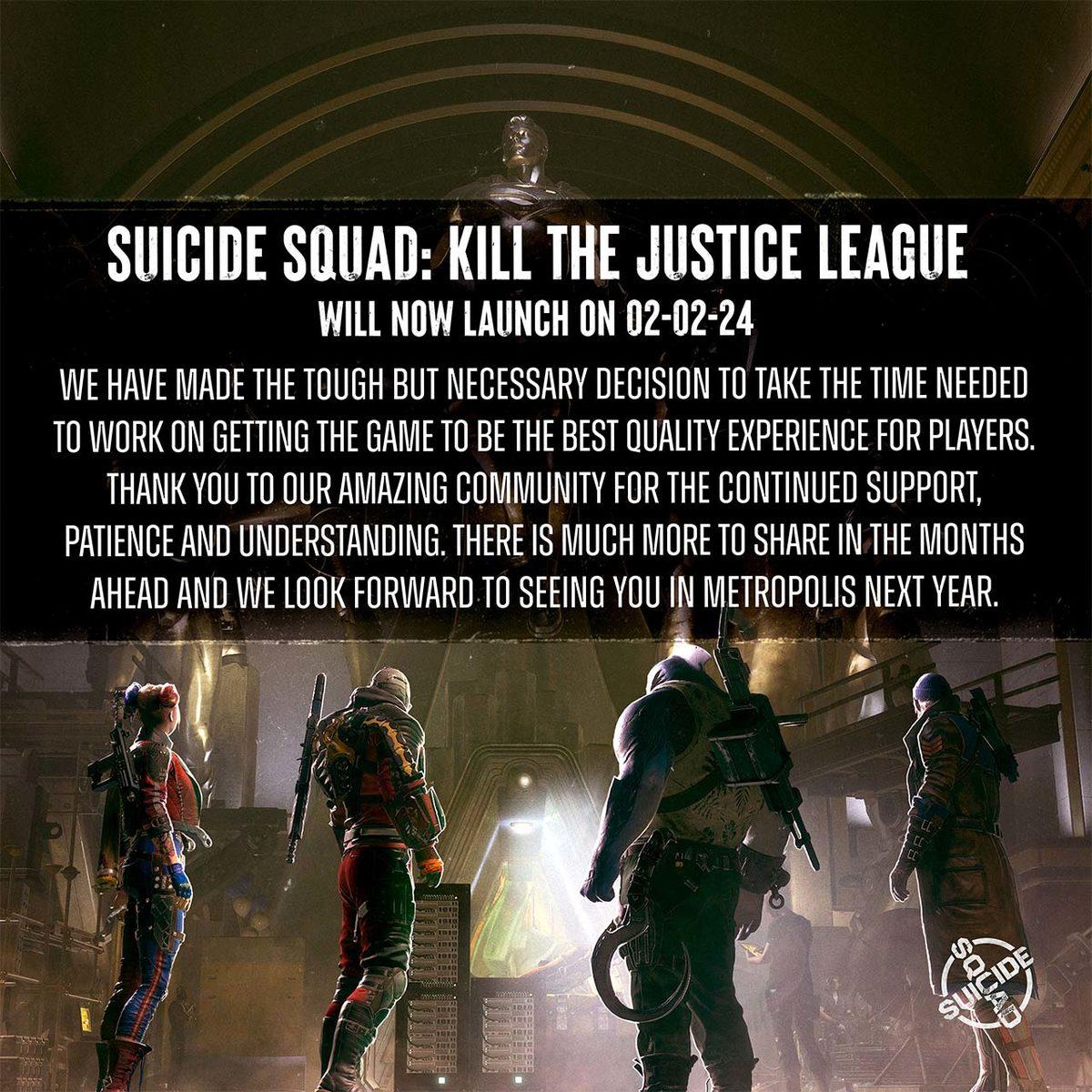 Yıllardır Çıkış Yapamayan Oyun ’Suicide Squad: Kill the Justice League’, Bir Yıl Daha Ertelendi