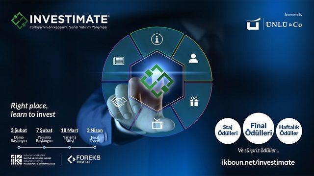 Türkiye’nin En Kapsamlı Sanal Yatırım Yarışması Investimate Başlıyor