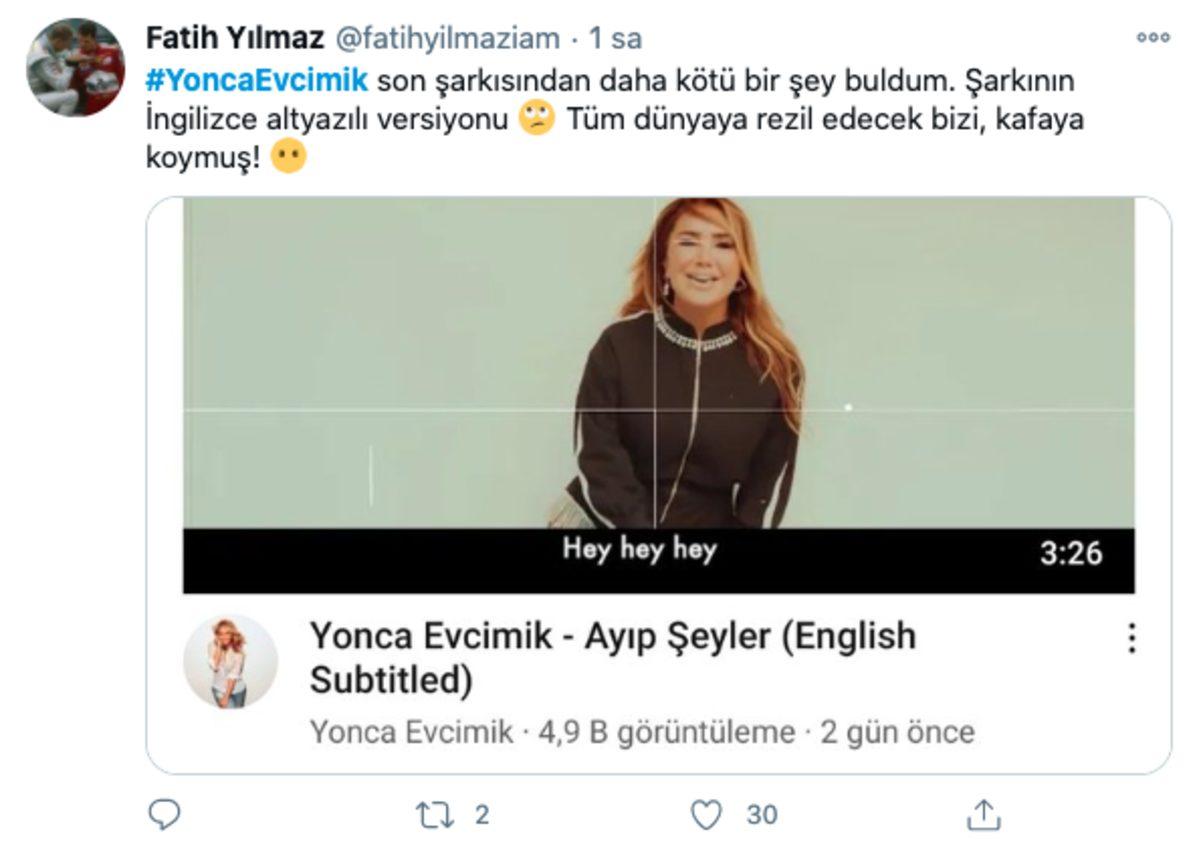 Yonca Evcimik’in İnterneti Allak Bullak Eden ’Ayıp Şeyler’ Şarkısı ve Gelen Tepkiler