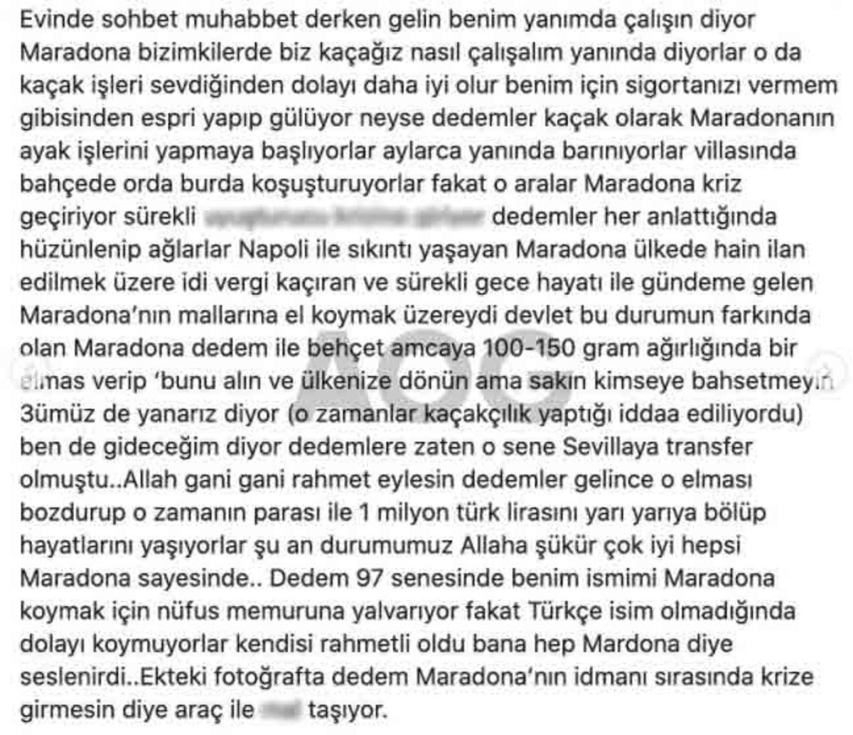 İki Türkün Yıllar Evvel Maradona ile Kesişen Yollarının Garip Hikayesi
