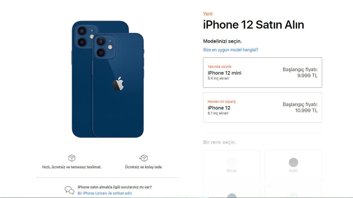 iPhone 12 mini ve iPhone 12 Pro Max’in Türkiye Ön Sipariş ve Satış Tarihi Belli Oldu