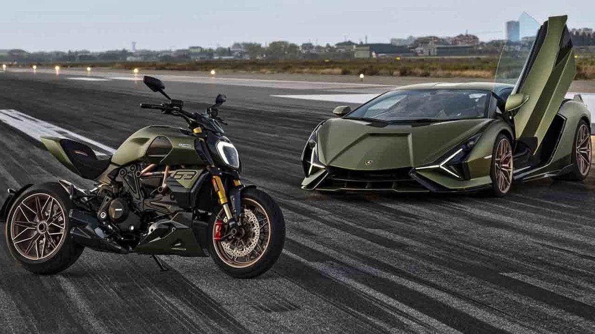 Ducati’nin Lamborghini’den Esinlenerek Tasarladığı Motosiklet: Diavel 1260 Lamborghini