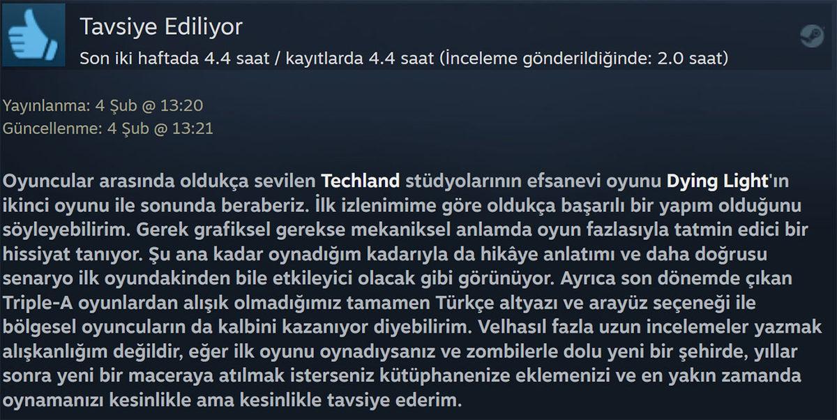Dying Light 2 Nihayet Yayınlandı: İşte Oyunculardan Gelen İlk Yorumlar