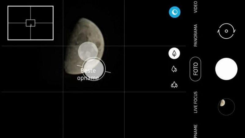 Samsung Kamera Uygulamasında Gizli Bir Ay Modu Bulunuyor