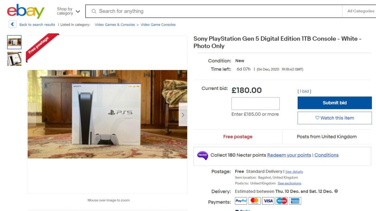 eBay, PlayStation 5’in Fotoğrafını Satan Dolandırıcılara Karşı Uyardı