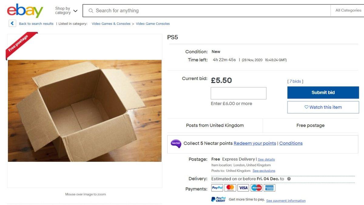 eBay, PlayStation 5’in Fotoğrafını Satan Dolandırıcılara Karşı Uyardı