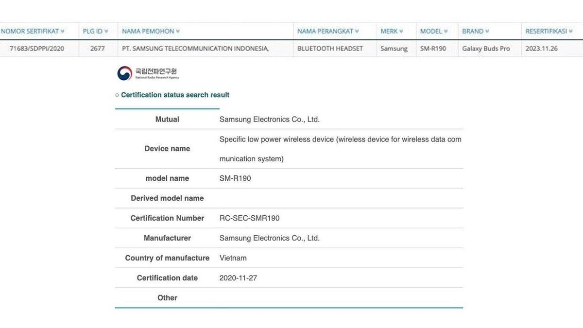Samsung’un Yeni True Wireless Kulaklıklarının İsmi Ortaya Çıktı