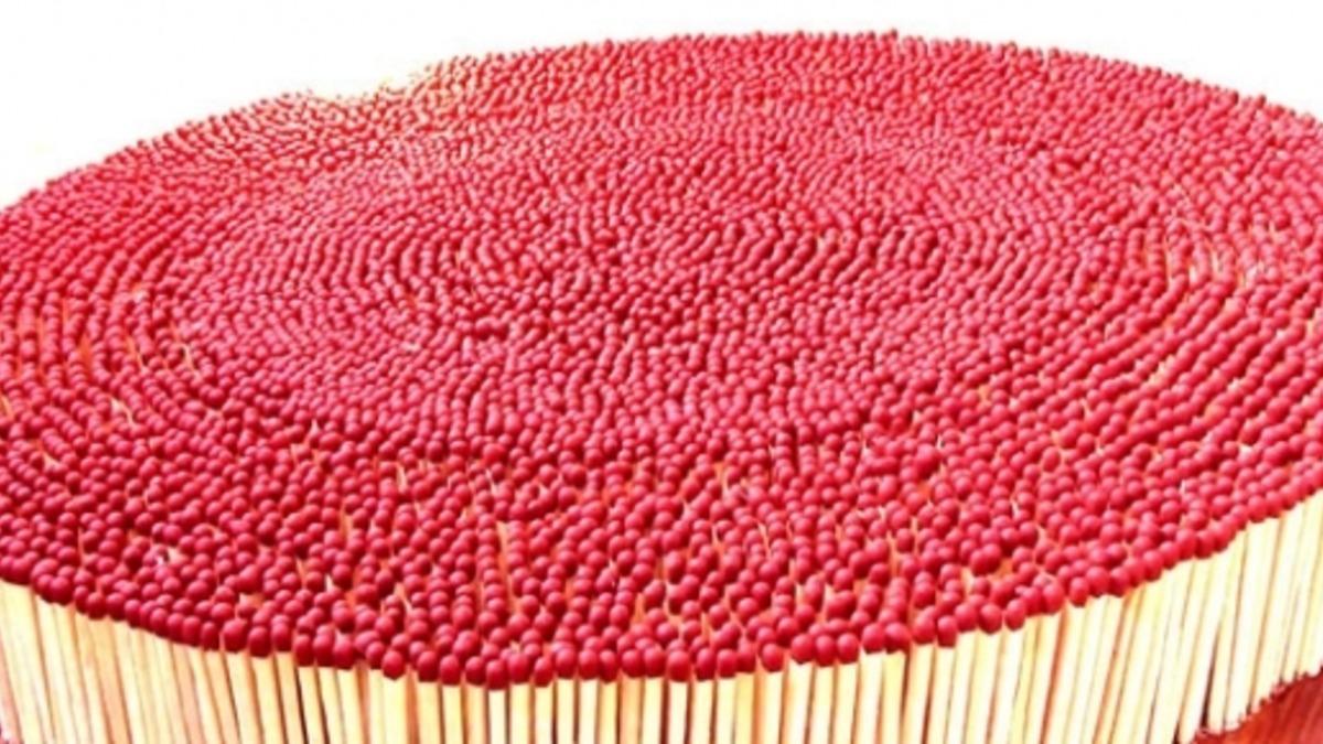 Binlerce Kibritin Yanmasıyla Ortaya Çıkan Muhteşem Görüntü