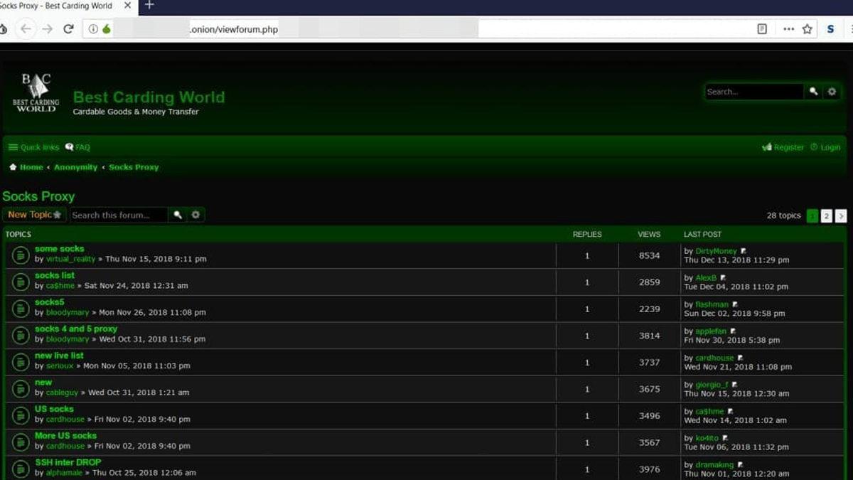 Europol, Dark Web’de 40 Milyon Euro Değerindeki Çalıntı Kredi Kart Ticaretini Engelledi