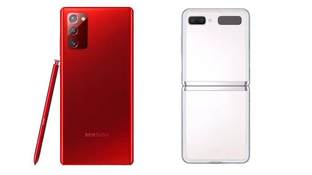 Samsung Galaxy Note 20 5G ve Z Flip 5G’ye Yeni Renk Seçeneği Geldi