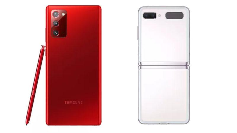 Samsung Galaxy Note 20 5G ve Z Flip 5G’ye Yeni Renk Seçeneği Geldi