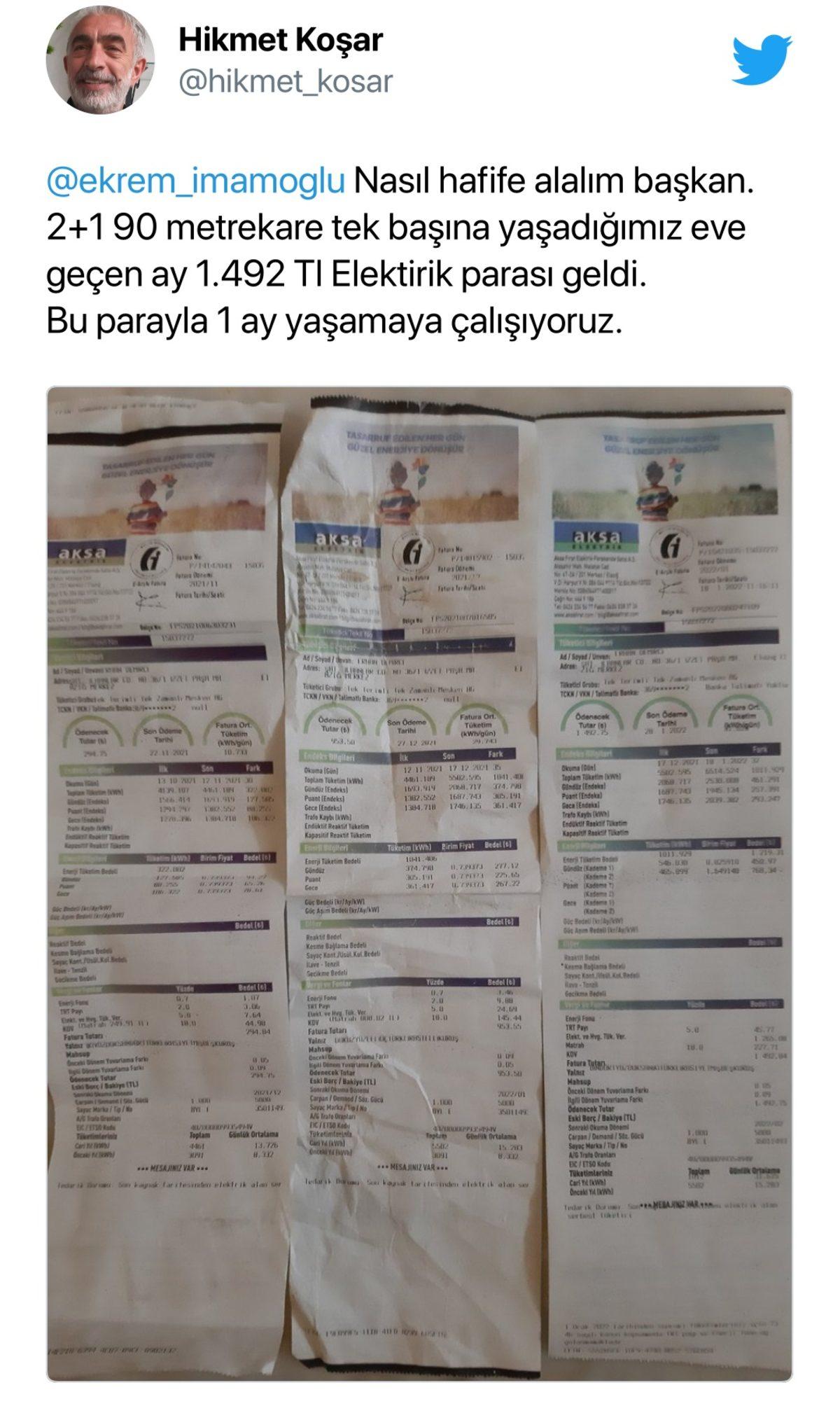 Astronomik Elektrik Faturaları Sosyal Medyada Gündem Oldu: İşte Ünlü İsimlerin ’Elektrik Faturası’ İsyanı