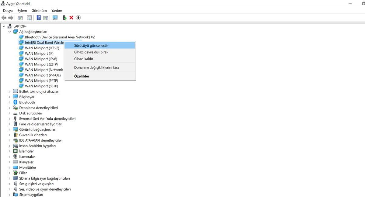 Windows’taki ’Kablosuz Bağdaştırıcı veya Erişim Noktası’ Sorunu ve Çözümleri