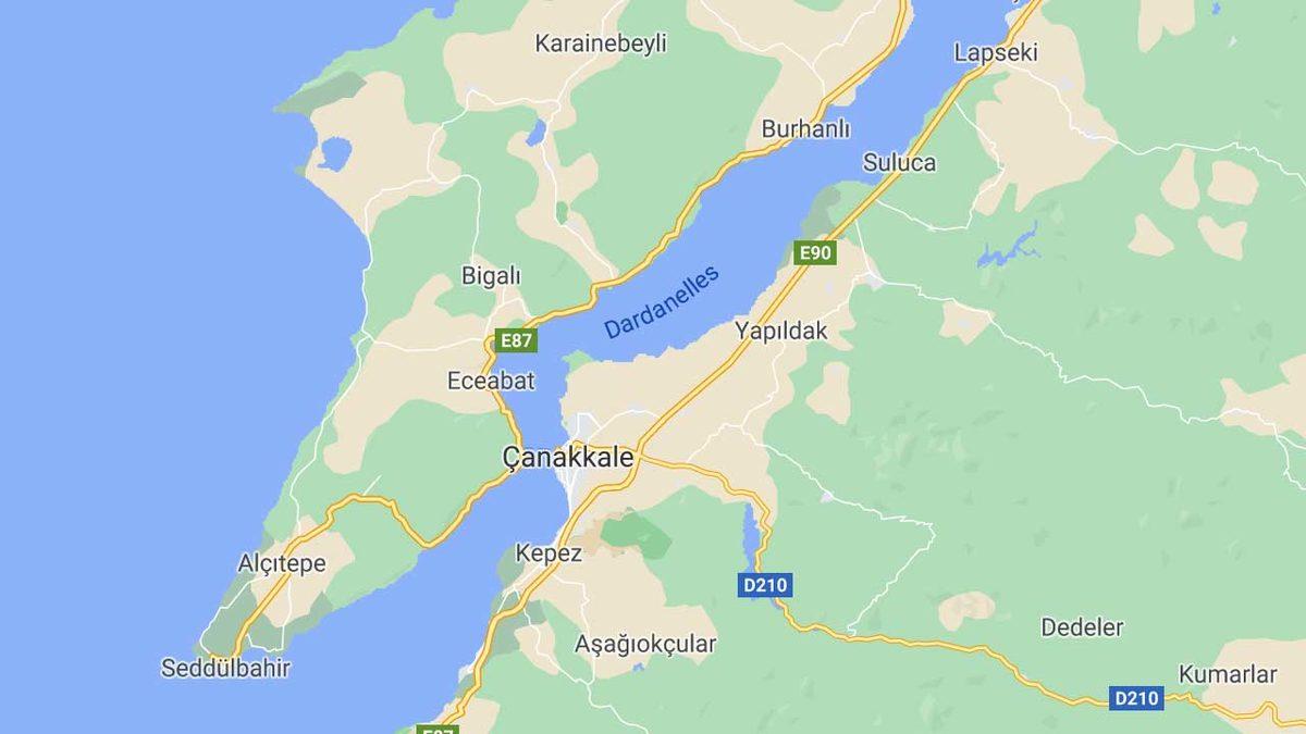 Google Haritalar’da Çanakkale ve İstanbul Boğazlarının İsimleri Yunanistan’ın İstediği Gibi Oldu