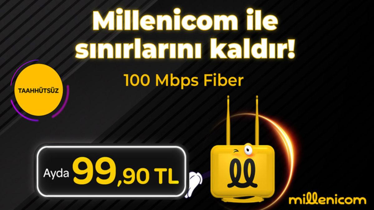 Millenicom’dan Şubat Ayına Özel Kampanya: 100 Mbps İnternet Sadece 99 TL
