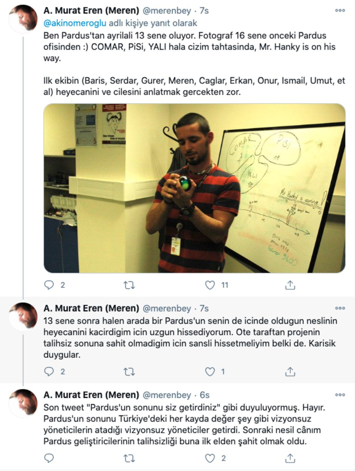 Yerli İşletim Sistemi Pardus’un Eski Mühendislerinden Duygulandıran Paylaşımlar